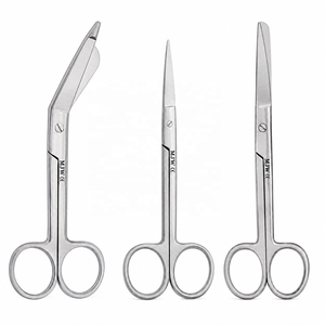 MJW Juego de 3 Tijeras de Primeros Auxilios de Acero Inoxidable Reutilizables para Hospital, Clínica y Atención de Emergencias - Product Image 1