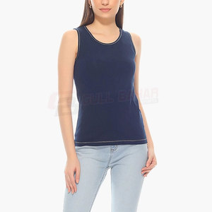 Débardeur de sport décontracté pour femmes Séchage rapide Respirant avec Racerback Style Tissu doux Logo avant Personnalisable de haute qualité - Product Image 4