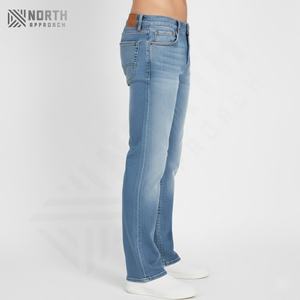 Jeans de Mezclilla Rectos para Hombre, Corte Regular, Casuales, Ligeros, de Algodón, para Invierno y Primavera, Más Vendidos - Product Image 3