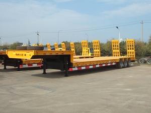 Semirremolque de Plataforma Baja de 100 Toneladas con Suspensión Cantilever, Tres Líneas y Seis Ejes - Product Image 3