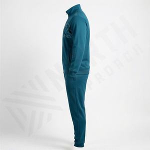 Survêtement de jogging et de course pour homme, tenue d'entraînement d'hiver, produit personnalisé, sweat-shirt à col montant avec fermeture éclair, vêtements de sport - Product Image 3
