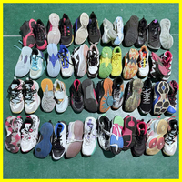 Ensemble de chaussures de basket-ball de marque d'occasion en gros Chaussures de basket-ball d'occasion pour femmes Chaussures de football d'occasion en ballots