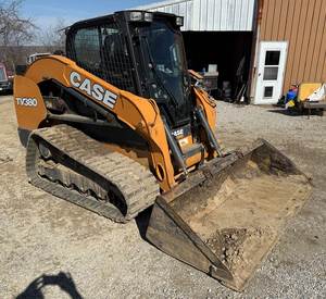 2017 Case TV380 <b>Track</b> Skid Steer: Maximum Power and Heavy-Duty Performance - Product Image 5