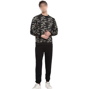 Venta al por mayor Tarifa Cómoda O Cuello Sudaderas Nuevo Diseño Logotipo Personalizado Manga Larga Hombres Algodón Fleece Sudaderas - Product Image 5