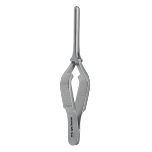 Pinces Debakey Atrauma Bulldog mâchoires atraumatiques dentelées poignée à ressort à action croisée Instruments médicaux professionnels vasculaires - Product Image 1