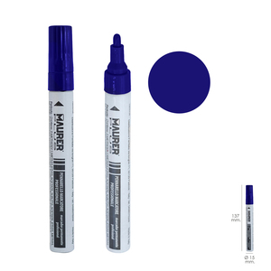 Marqueur de construction professionnel, peinture permanente, bleu foncé - Product Image 1