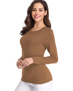 T-shirt unisexe respirant et extensible à col rond pour infirmières, en polyester/coton, pour détection d'aiguilles, uniforme médical - Product Image 1
