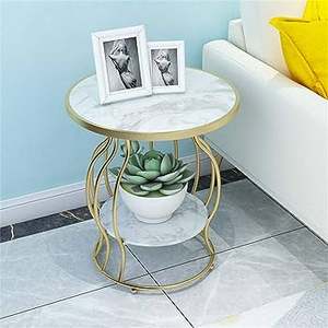 <b>Square</b> Shaped Gold Color Metal and Marble Coffee <b>Table</b>/<b>side</b> <b>Table</b> Best Selling <b>square</b> Shape Marble End <b>Table</b> New Arrival - Product Image 3