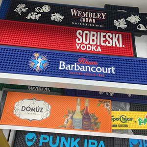 Silicone <b>bar</b> <b>mat</b> premium quality silicone flexible and sturdy protects surfaces from liquid spills enhances <b>bar</b> efficiency - Product Image 2