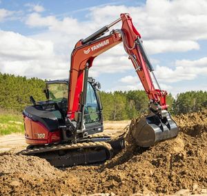 Mini-excavatrice sur chenilles en excellent état, économique, garantie 1 an, couple de levage élevé, capacité de la benne de 1,15 m, Toshiba pour - Product Image 2