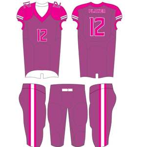 Unisex Customizable American Football <b>Team</b> Wear High Quality Printed Jersey and Breathable Shirt Shorts Casual Plus XL Style - Product Image 5