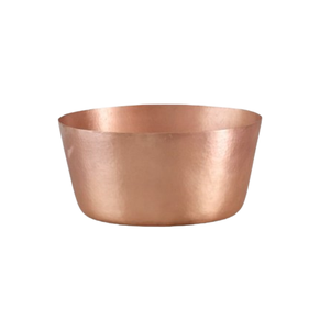 Bol à mélanger en cuivre tendance, écologique, non revêtu, forme de bol à servir, taille personnalisée, best-seller, design contemporain, pour la maison - Product Image 4