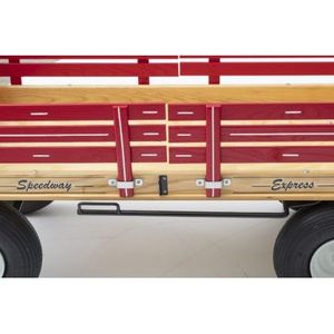 24″ x 48″ (สีแดง) 630 สปีดเวย์ เอ็กซ์เพรส เอชดี วากอนพร้อมเบรก 1200 # - Product Image 2