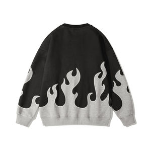 NC Corporation Sweat à capuche tendance pour homme avec motif solide Logo personnalisable Chemise à manches longues - Product Image 3