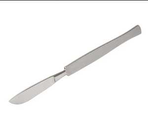 Support de scalpel réutilisable en acier inoxydable Poignée chirurgicale manuelle ergonomique pour applications dentaires et médicales Certifié CE et ISO - Product Image 1