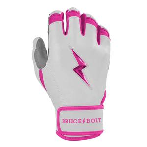 Gants de frappe en cuir véritable pour baseball et softball Adulte Ambidextre Fermeture à crochet et boucle Respirant Couleur personnalisable - Product Image 3