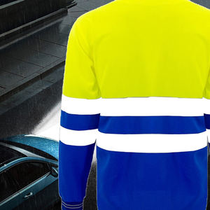 Buen fabricante Hombres Hi VIs Camisa de seguridad totalmente personalizada tendencia superior antiarrugas Hombres Hi VIs Camisa de seguridad con alta calidad - Product Image 6