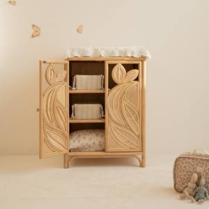 Armarios de Ratán Natural para Sala de Estar, Muebles para el Hogar Más Vendidos, Armario de Mimbre para Niños y Adultos - Product Image 5
