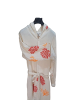 Peignoir turc à capuche 100% coton, motif original, écologique, pour la plage, le sauna, la maison, l'hôtel, doux, séchage rapide