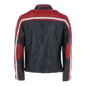 Directly Manufacturer's Top Arrival <b>Men's</b> Winter <b>Leather</b> <b>Jacket</b> in Premium Solid Color High Quality Streetwear with Custom Logo - Product Image 3