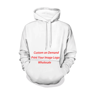 Nouveau style de sweats à capuche grande taille pour hommes, vêtements décontractés à sublimation entièrement personnalisés - Product Image 5