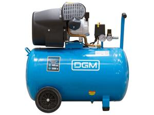 DGM 100L горизонтальный 2.2kW портативный 2-цилиндровый поршневой воздушный компрессор с прямым приводом 8 бар коаксиальный 220 В воздушный компрессор - Product Image 5