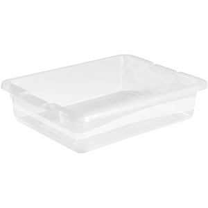 Contenitore portaoggetti con coperchio, plastica, trasparente, 7 l - Product Image 3