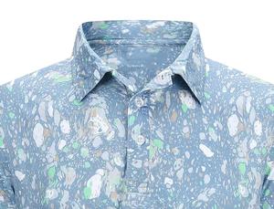 2025 personalizado mejor diseño hombres 100% algodón para Polo camisa Casual tamaño Regular manga corta sublimación ropa de moda Privat - Product Image 2