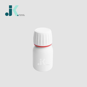 Botella de jarabe de HDPE de 30 ml con tapa garantizada, blanca, personalizable, servicio OEM ODM - Fábrica de Vietnam JK Packaging Solutions M0304 - Product Image 1