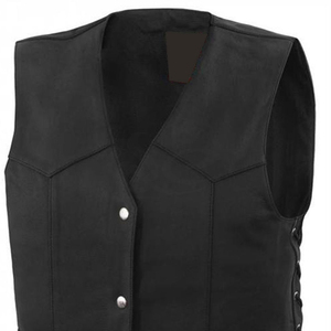 High Quality Low Rate Men Leather <b>Vest</b> Unique Design <b>Slim</b> Fit Waterproof Breathable Men Leather <b>Vest</b> <b>Vest</b> 5-dimensional Pocket - Product Image 3