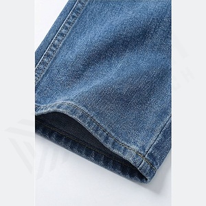 Pantalones Vaqueros Cargo de Mezclilla para Hombre, Cintura Elástica, Estilo Moderno, Precio Bajo al por Mayor, Calidad Premium, Bolsillos, al por Mayor - Product Image 6