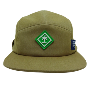 Sombrero personalizado de 5 paneles para caravana, Parche de goma con logotipo, cierre de Velcro, gorra de calle no estructurada, OEM, ODM, fabricante de sombreros de Vietnam L01 - Product Image 1