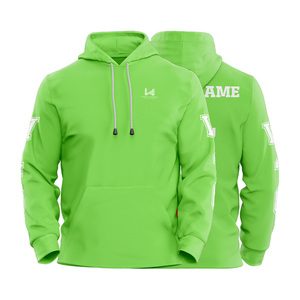 Sudadera con Capucha Unisex 100% Algodón, Diseño Sólido, Tejido de Punto, Uso Diario Informal, Talla Grande, Versión para Hombre, Logotipo Estampado en la Parte Delantera - Product Image 4