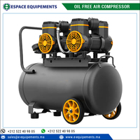 Compresor de Aire Industrial sin Aceite con Diseño de Descarga Automática, Velocidad del Motor de 3400 rpm y 60 Hz, Fabricante de Compresores de Aire