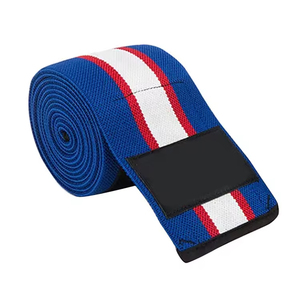 Sports Safety <b>Knee</b> Pads Brace Gym Weight Lifting <b>Knee</b> Wraps Bandage <b>Straps</b> Guard Compression Unisex Spandex Nylon Wrist Wrap - Product Image 2