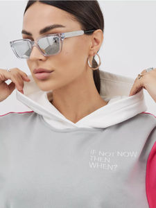 Sweat à capuche à motif uni pour femmes et survêtement de jogging pull avec logo personnalisé ensemble de vêtements de sport longueur à la cheville - Product Image 3