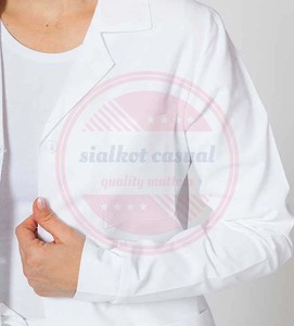 Uniforme de Hospital de manga larga de algodón, bata de laboratorio, abrigos médicos profesionales, ropa de Hospital de laboratorio para hombres y mujeres - Product Image 4