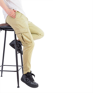 กางเกงคาร์โก้สไตล์วินเทจของผู้ชายกางเกงคาร์โก้ผ้าฝ้าย100% ออกแบบโลโก้ได้ตามต้องการ - Product Image 6