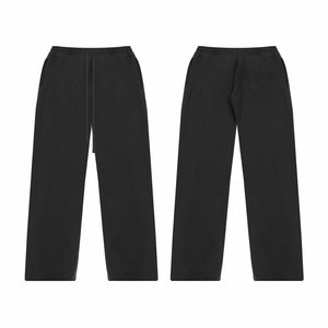 Pantalon de survêtement en coton à taille mi-élastique avec logo personnalisé OEM Service Style décontracté pour hommes - Product Image 3