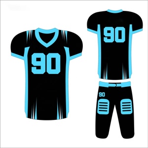 Uniformes de football américain brodés sur mesure par OEM de haute qualité pour hommes, nouveaux styles de hauts respirants dans toutes les tailles - Product Image 2