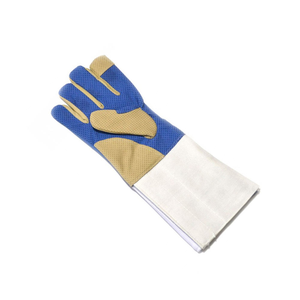 Guantes de cercado sintéticos acolchados ligeros pedido a granel adulto joven acolchado Palma antideslizante transpirable - Product Image 5