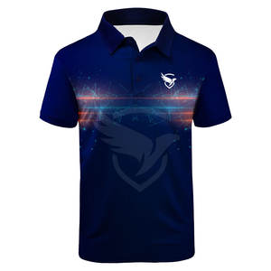 Ropa informal Diseño personalizado Hombres Polo Camisetas Material ligero duradero Hombres Polo Camisetas - Product Image 1