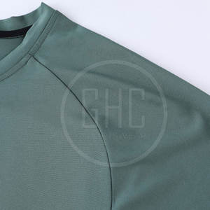 Camisas de compresión para hombre hechas a medida algodón estampado de gran tamaño/fibra de bambú directo de fábrica - Product Image 4