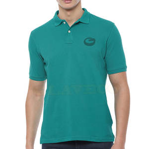 Patrón sólido de moda para hombres para camisetas de polo Ropa de punto informal Opciones de talla grande disponibles - Product Image 1