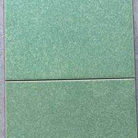 Carreaux de porcelaine pleine masse mats Cromie Floor Green 20x20 pour sols et murs, couleur unie fraîche pour intérieurs vintage