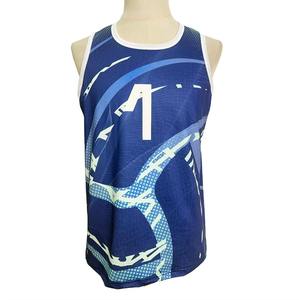 เสื้อกล้ามผ้าชายหาดสำหรับผู้ชายเสื้อกล้ามแห้งเร็วพิมพ์ลายแขนกุด - Product Image 1