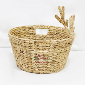 Artex Dong Thap Artesanía Adorable Jacinto de agua Bandeja para comida Nueces Cesto de Navidad Mejor precio al por mayor Hecho en Vietnam - Product Image 2