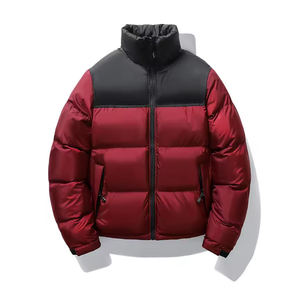 Chaquetas Acolchadas de Lana Personalizadas para Hombre, Abrigos Impermeables de Invierno con Etiquetas Personalizadas, Chaquetas Bomber de Exterior al por Mayor, Conjuntos Deportivos - Product Image 5