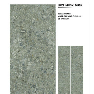 Elegante colección de azulejos de porcelana para pared y suelo de 600x1200 con efecto mármol premium, calidad de exportación. - Product Image 1