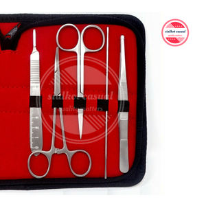 Kit d'outils de Dissection de base en acier inoxydable, ensemble de 10 pièces pour étudiants en médecine, Kit en acier inoxydable - Product Image 3